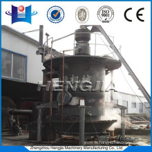 One stage Coal gasifier for rotary kiln
